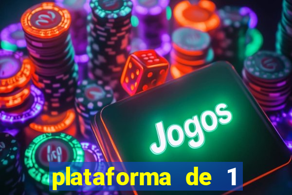 plataforma de 1 real fortune tiger